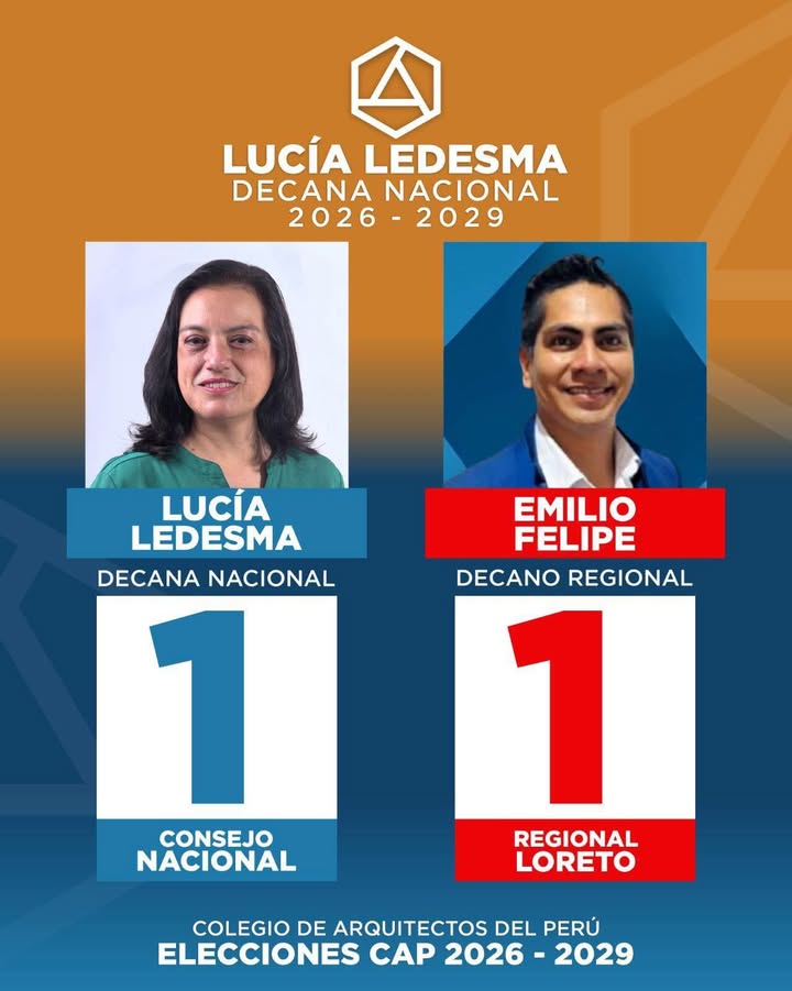 Destacado profesional postula al Colegio de Arquitectos en Loreto