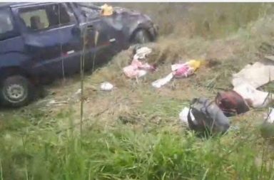 Lamentable accidente en la carretera Iquitos - Nauta deja un fallecido y varios heridos