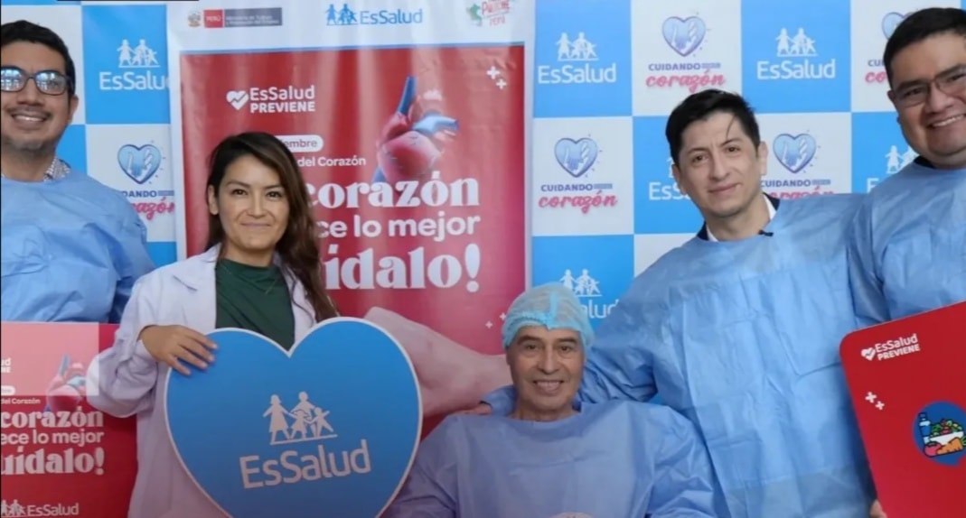 Paciente de 75 años recibe con éxito marcapasos inalámbrico en el Hospital Almenara