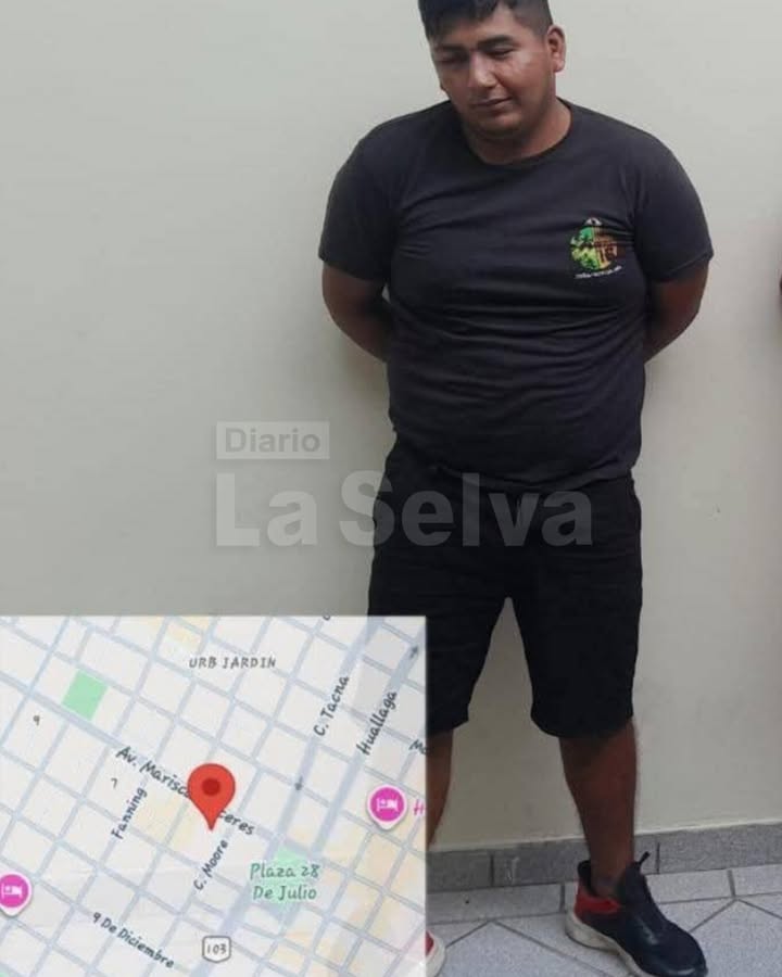 SENTENCIAN A SUJETO POR HURTO AGRAVADO EN IQUITOS