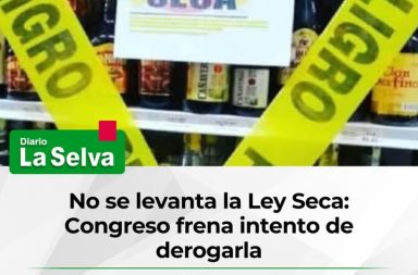 Congreso decide mantener la prohibición de venta de alcohol en elecciones