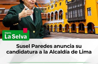 “Quiero ser alcaldesa de Lima”, afirma la congresista