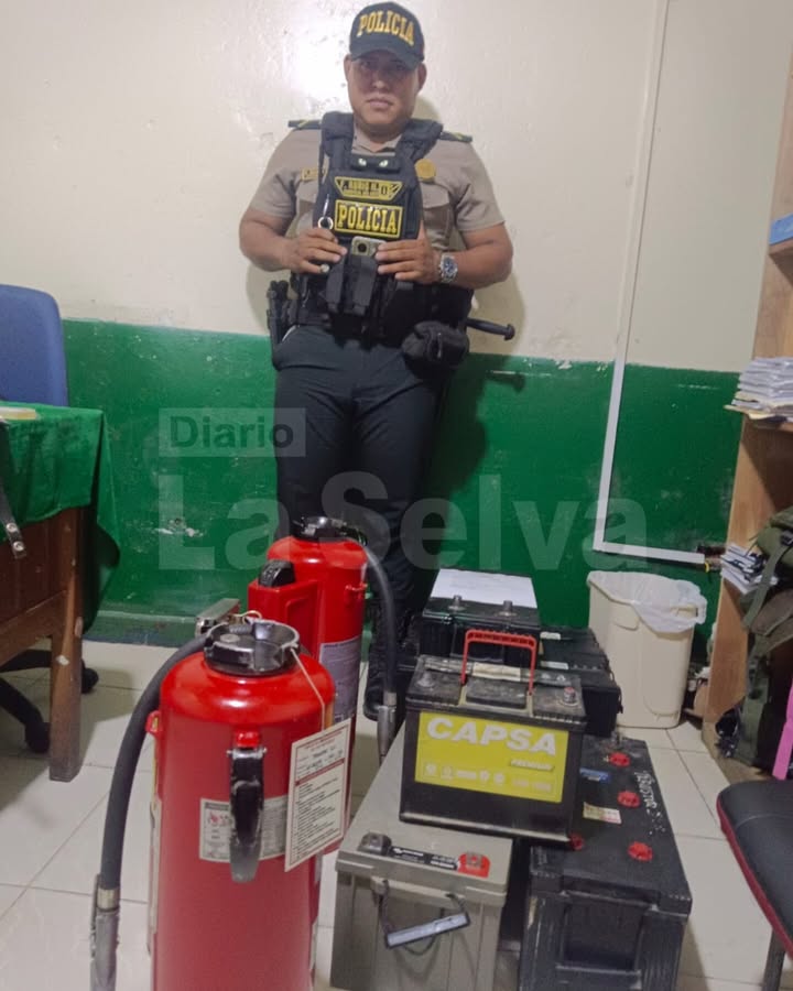 Policía recupera objetos de presunta procedencia ilícita en la zona baja de Belén