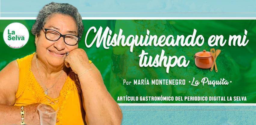 Paiche envuelto en hoja de bijao con patacones