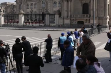 José Jerí llega a Palacio de Gobierno por primera vez como presidente del Perú
