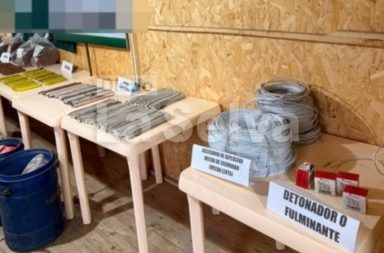 Incautan explosivos valorizados en más de S/25 000 en operativo en Puno