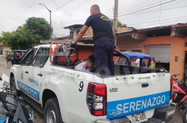 Serenazgo de Maynas actúa rápido y detiene en flagrancia a presunto autor de intento de robo