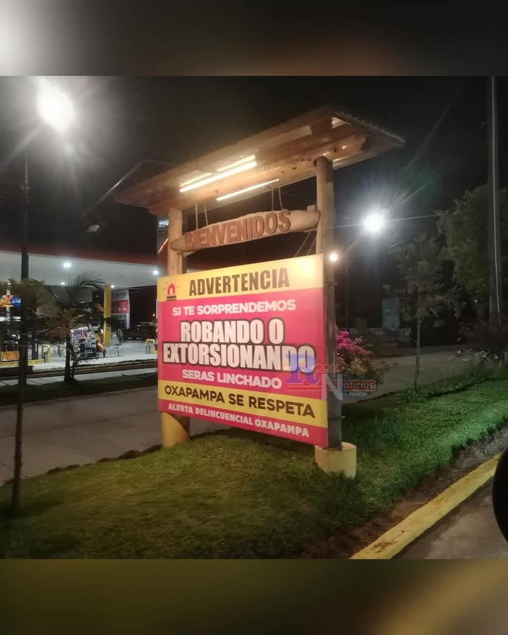 ADVIERTEN CON LINCHAR A LOS DELINCUENTES EN OXAPAMPA, PERO LES DAN LA BIENVENIDA