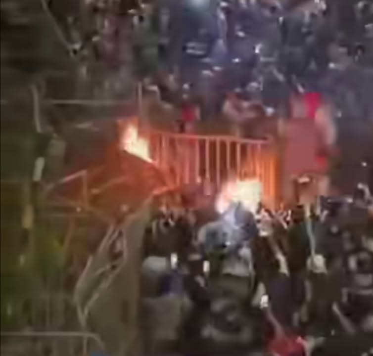 Disturbios durante protesta en el centro de Lima