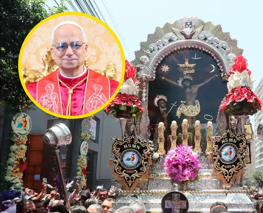 El Señor de los Milagros recibirá la bendición del papa León XIV en el Vaticano