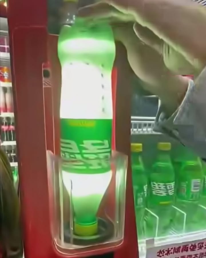 La máquina que enfría las bebidas al instante