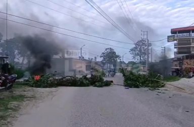 Protestan ante notificación de desalojo en Santo Tomás