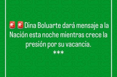 LO ÚLTIMO | En los próximos minutos
