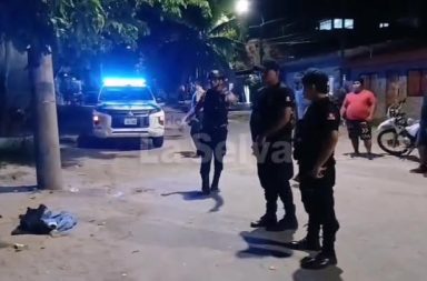 Último minuto: hallan feto abandonado en vía pública