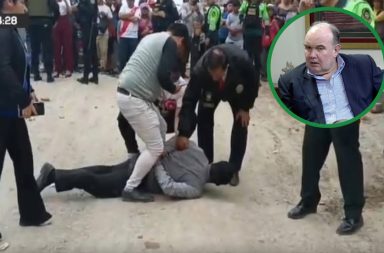 Policía frustra posible ataque contra Rafael López Aliaga durante acto público en Lima