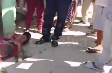 Serenazgo rescata a hombre que cayó a un desagüe en San Juan Bautista