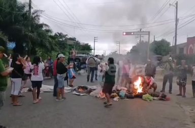 Vecinos del A.H. Paraíso protestan por mantenimiento y arreglo de calles