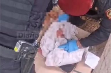 Auxilian a recién nacido abandonado en vía pública en Chiclayo