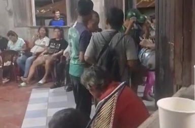 Velorio con música típica en Tamshiyacu