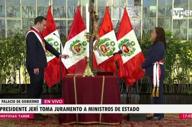 Presentación del nuevo Gabinete Ministerial de José Jerí