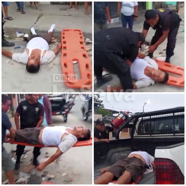 Víctima de presuntas “peperas” amaneció ensangrentado en Punchana