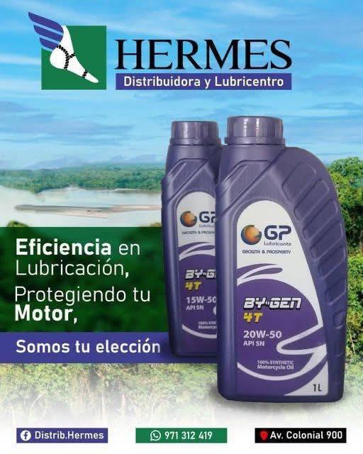 Solo en DISTRIBUIDORA HERMES podrás encontrar los aceites BY-GEN 15w-50, 20w-50 también tenemos los aceites PETROGEN, DEOGEN al por mayor y menor.