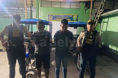 Policía captura a dos presuntos integrantes de la banda “Los Fumekes” en Punchana