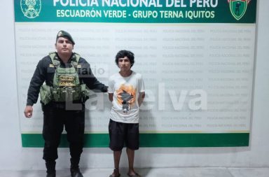 Cae “Duende”, sujeto con requisitoria vigente por hurto agravado en Iquitos