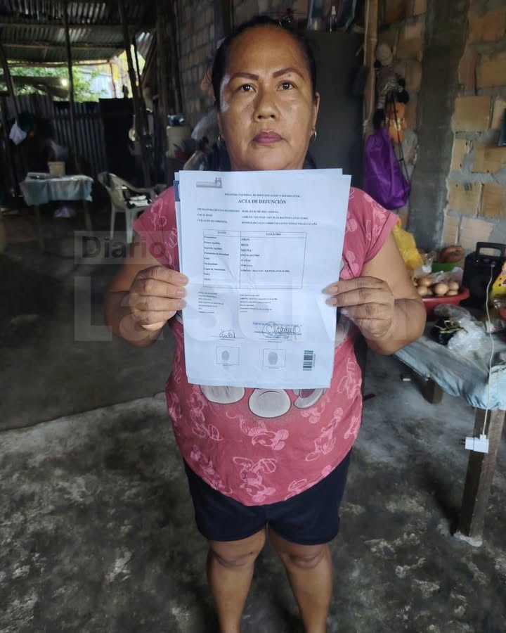 Mujer lucha por el reconocimiento oficial de la defunción de su esposo