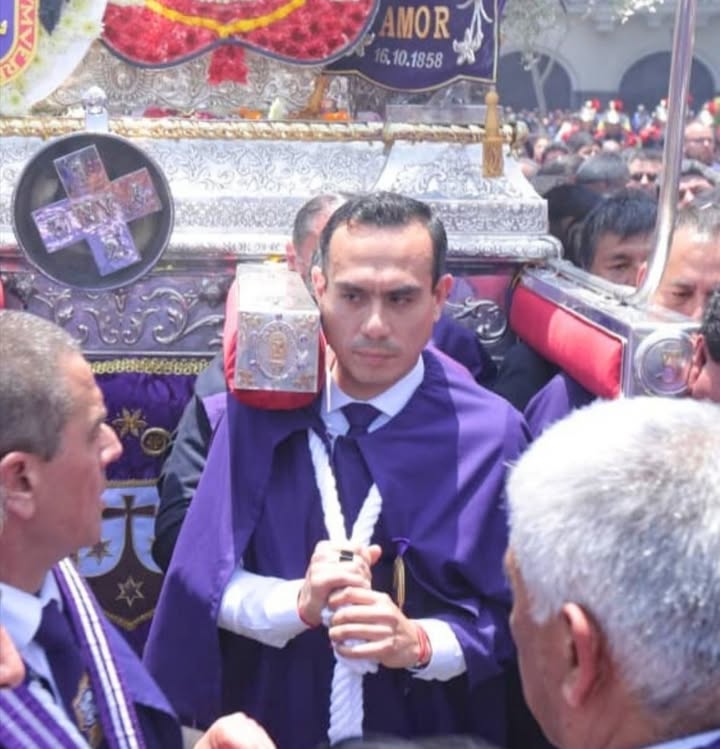 Presidente José Jerí rindió homenaje al Señor de los Milagros