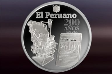 BCR lanza moneda conmemorativa por el bicentenario del diario El Peruano