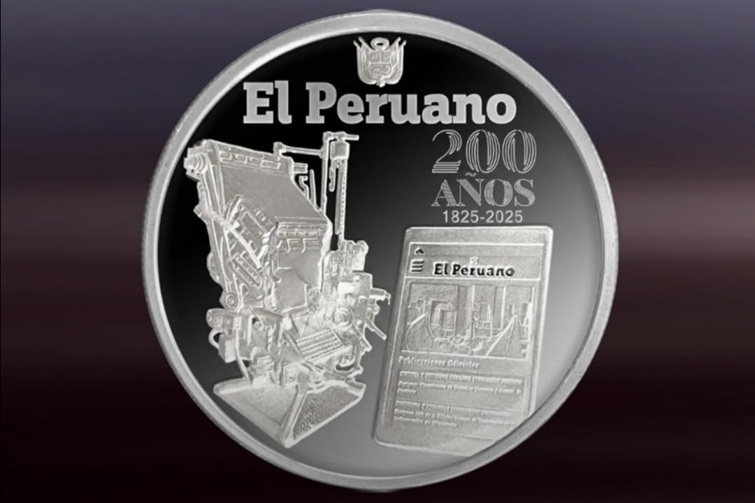 BCR lanza moneda conmemorativa por el bicentenario del diario El Peruano