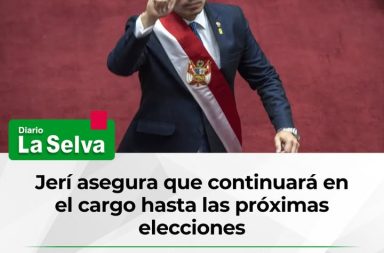 José Jerí no renuncia: “Garantizo elecciones libres y estabilidad”