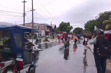 Transportistas protestan por falta de terminal terrestre en Iquitos