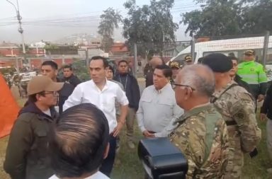 Gobierno supervisa acciones tras estado de emergencia