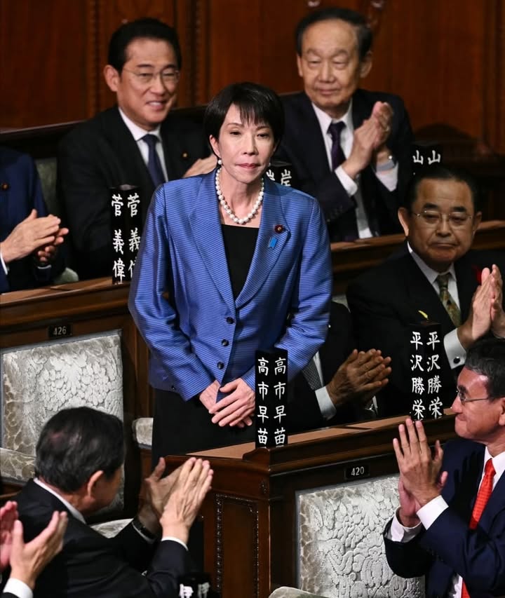 Japón hace historia: Sanae Takaichi se convierte en la primera mujer primera ministra