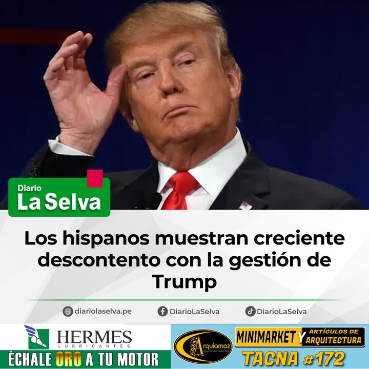 Nuevo sondeo alerta sobre la pérdida de apoyo latino a Trump