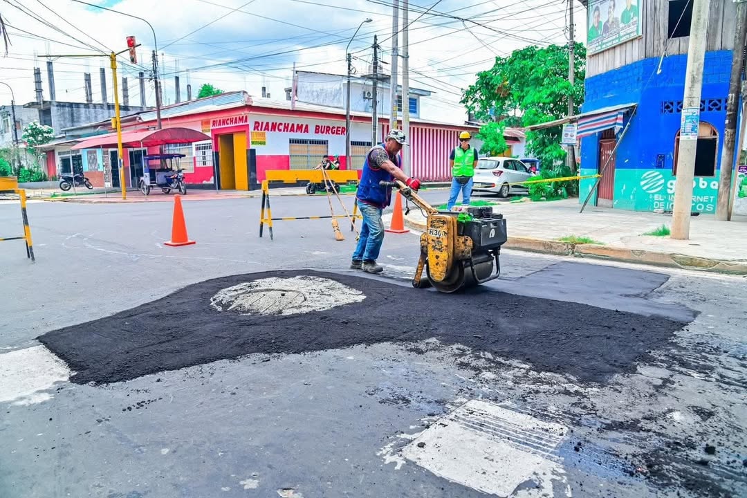 Estamos trabajando en los arreglos de las vías de la ciudad