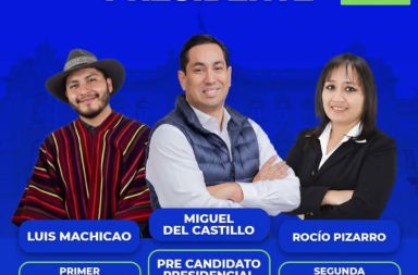 Miguel del Castillo se presenta como precandidato a la presidencia con Primero la Gente