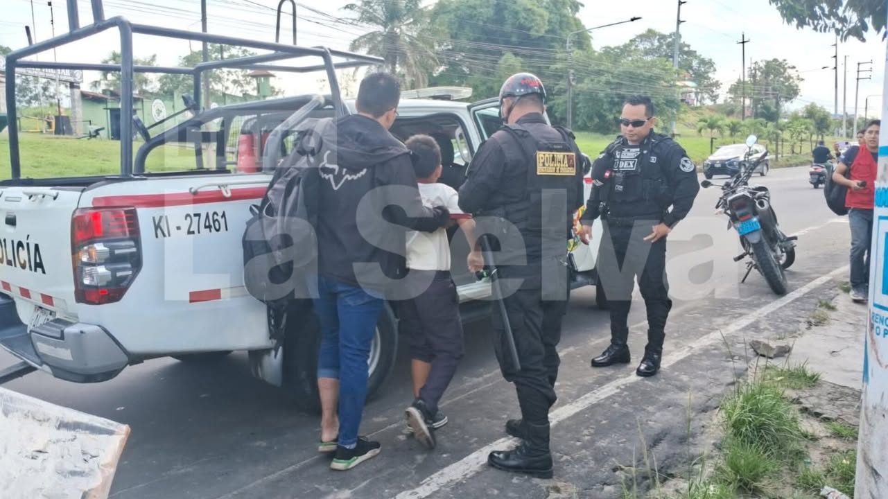 Accidente de tránsito deja dos heridos en la Av. Quiñones