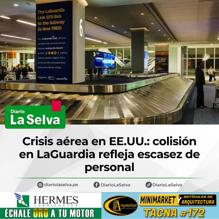 Dos vuelos de United chocan en pista durante cierre del Gobierno