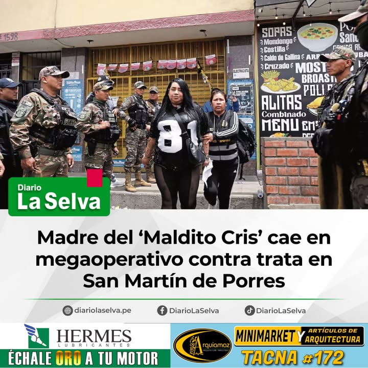 Madre del ‘Maldito Cris’ entre los intervenidos en discoteca