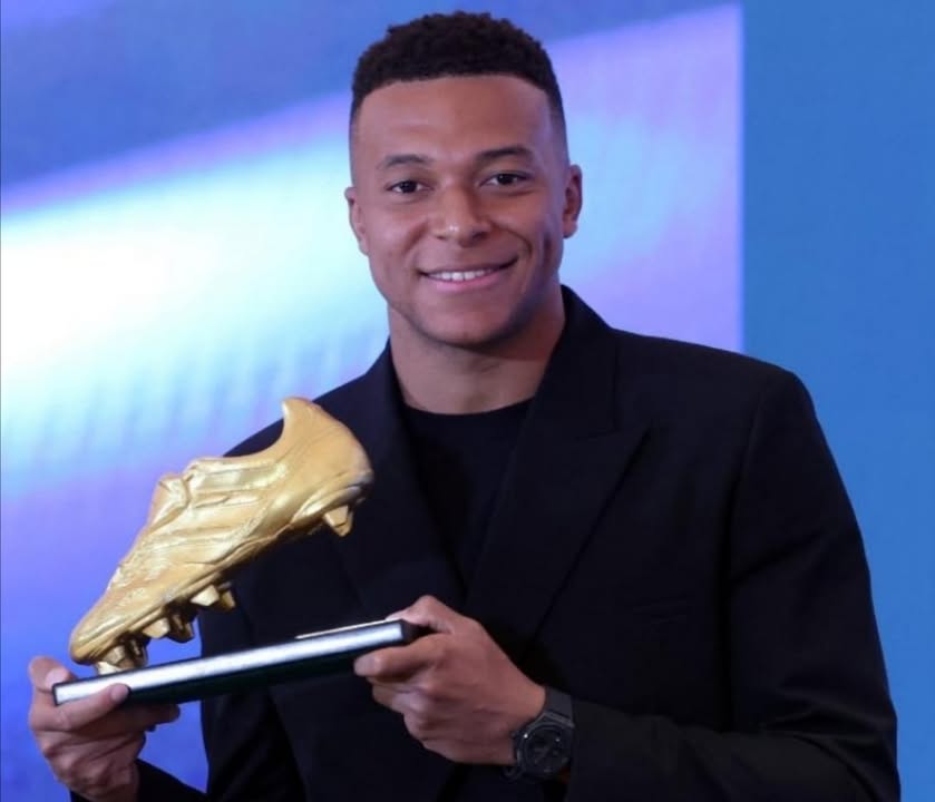 Kylian Mbappé gana su primer Botín de Oro tras anotar 31 goles en 34 partidos