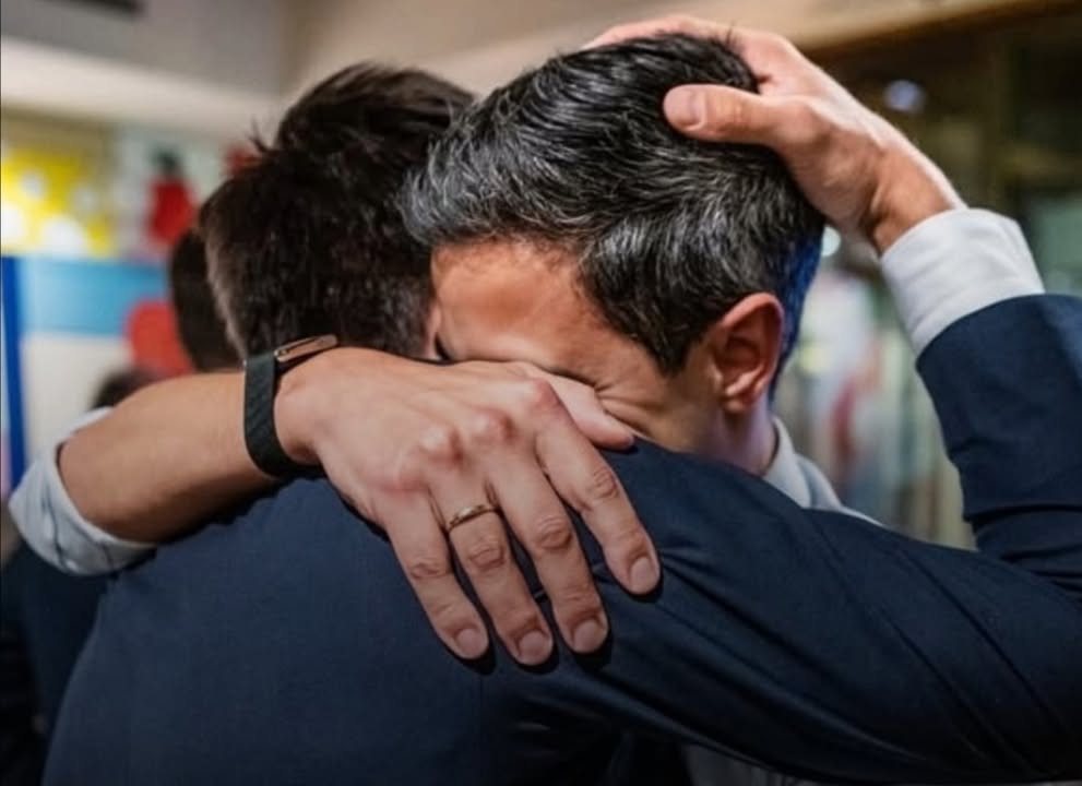 El romántico festejo del jugador argentino Nicolás Keenan tras el triunfo electoral de su pareja en Países Bajos