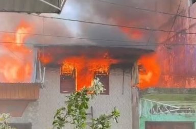 Incendio de grandes proporciones en el sector de Moronacocha