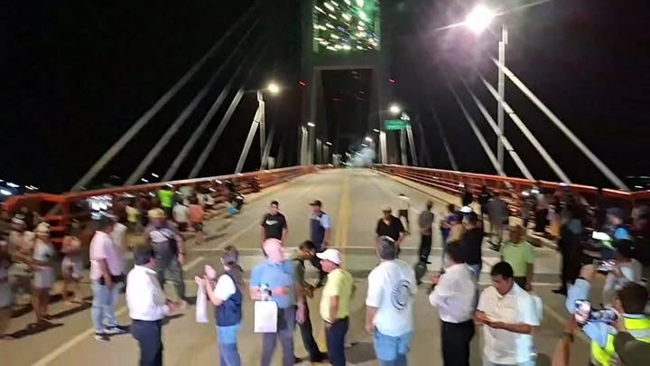 EN VIVO: INAUGURACIÓN DEL SISTEMA DE ILUMINACIÓN DEL PUENTE NANAY
