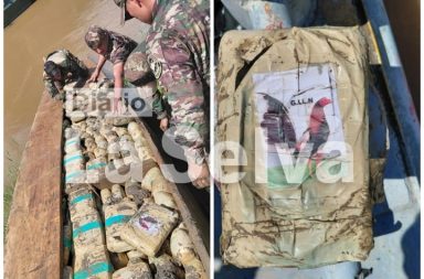 Dirandro decomisa dos toneladas de marihuana en el Putumayo, asestando un golpe al narcotráfico amazónico