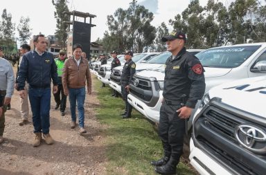 Gobierno entrega vehículos para reforzar la seguridad ciudadana en Junín