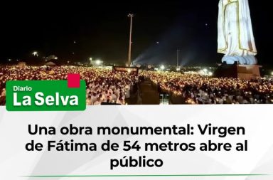 Brasil presenta su nueva escultura religiosa