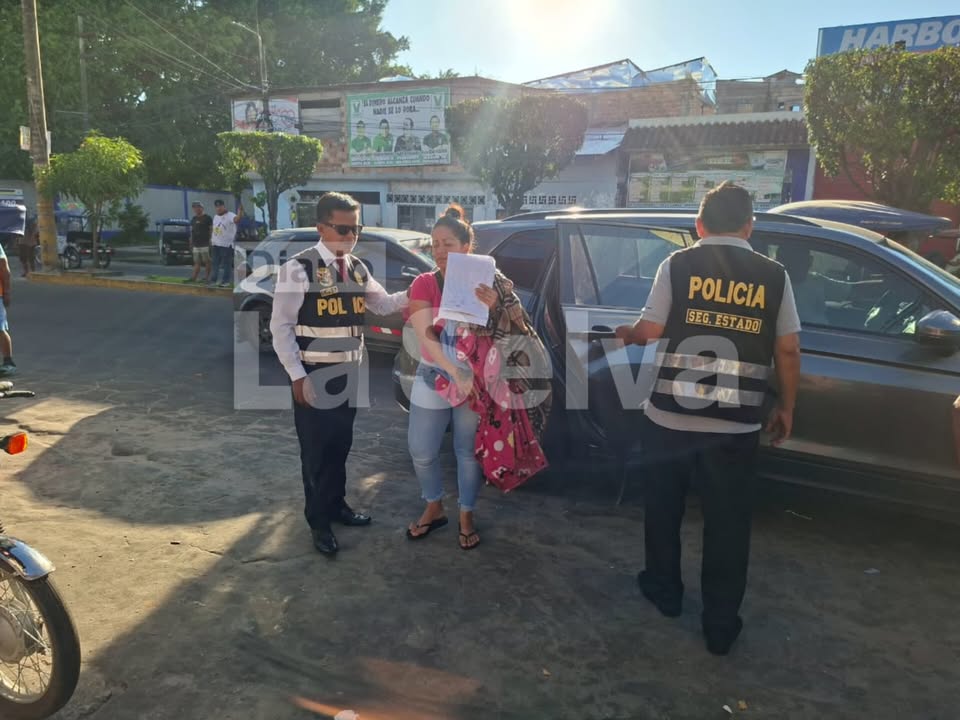 Policía Nacional del Perú ejecuta expulsión de ciudadana venezolana